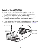 Preview for 4 page of Adaptec AFW-4300A Installation Manual