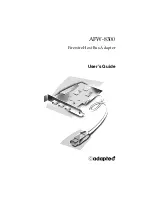 Adaptec AFW-8300 User Manual preview