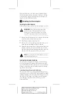 Preview for 4 page of Adaptec AHA-1530P Installation Manual