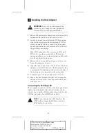 Preview for 4 page of Adaptec AHA-2910 Installation Manual