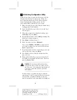 Preview for 2 page of Adaptec AHA-398 Series Quick Reference Array Software