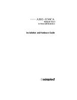 Предварительный просмотр 3 страницы Adaptec ARO-1130CA Installation And Hardware Manual