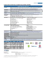 Предварительный просмотр 2 страницы Adaptec RAID 6805Q Datasheet