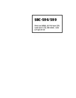 Adaptec SBC-596 Owner'S Manual preview