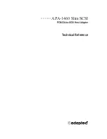 Preview for 3 page of Adaptec SlimSCSI APA-1460 Technical Reference