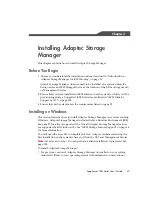 Preview for 33 page of Adaptec Snap Server 700i Series User Manual