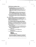 Preview for 16 page of Adaptec T460 SlimSCSI Hardware Installation Manual