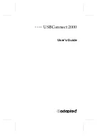 Preview for 3 page of Adaptec USBConnect2000 User Manual