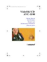 Adaptec VideOh! CD AVC-1100 Getting Started предпросмотр