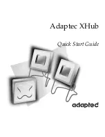 Adaptec XHub4 - Hub - USB Quick Start Manual preview