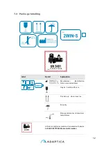 Preview for 12 page of Adaptica 2WIN-S Operator'S Manual