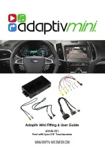 Adaptiv Mini ADVM-FD1 Fitting & User Manual предпросмотр