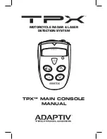 Preview for 1 page of Adaptiv Technologies TPX User Manual