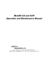 Preview for 1 page of Adaptive Engineering AX Operation And Maintenance Manual