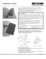 Adaptive Technologies Group MultiMount MM-120 Installation Manual preview