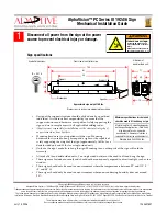 Preview for 1 page of Adaptive AlphaVision PC Series Mechanical Installation Manual