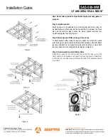 Предварительный просмотр 2 страницы Adaptive SAS-500-WM Installation Manual