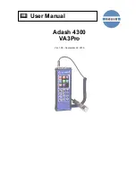 Preview for 1 page of Adash 4300 VA3Pro User Manual