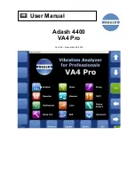 Adash 4400 VA4 Pro User Manual preview