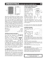 Preview for 3 page of Adastra 932.961 Operation Manual