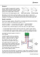 Preview for 3 page of Adastra A22 User Manual