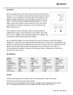 Предварительный просмотр 2 страницы Adastra BC3V User Manual