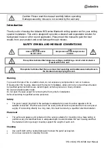 Preview for 2 page of Adastra BCS Series User Manual