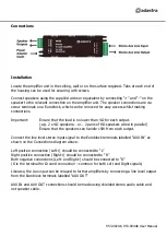 Предварительный просмотр 3 страницы Adastra IW30 User Manual