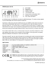 Предварительный просмотр 4 страницы Adastra L50U User Manual