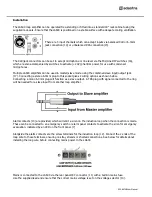 Предварительный просмотр 4 страницы Adastra LA-600 User Manual