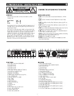 Предварительный просмотр 3 страницы Adastra PA5120RC Operation Manual