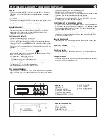 Предварительный просмотр 8 страницы Adastra PA5120RC Operation Manual