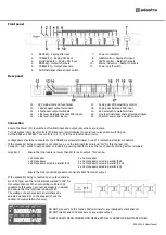 Предварительный просмотр 3 страницы Adastra RMS605 User Manual