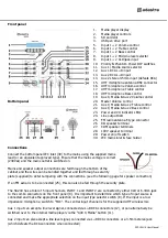 Предварительный просмотр 3 страницы Adastra SA-240 User Manual