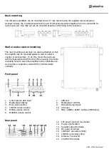 Предварительный просмотр 3 страницы Adastra UM60 User Manual