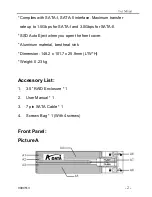 Preview for 2 page of Adata XPG User Manual