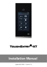 ADATIS TouchEntry-XT Installation Manual предпросмотр