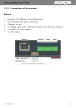 Предварительный просмотр 4 страницы ADATIS TouchEntry-XT Installation Manual