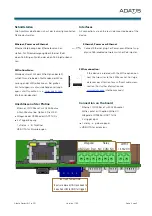 Preview for 3 page of ADATIS XS Series Installation Manual