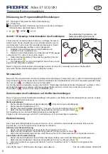 Preview for 8 page of Adax ECO Installation Instructions Manual