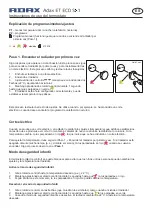 Предварительный просмотр 10 страницы Adax ET ECO SX.1 User Instructions