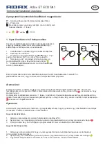 Предварительный просмотр 28 страницы Adax ET ECO SX.1 User Instructions