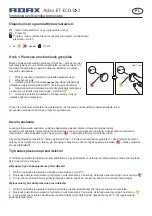 Предварительный просмотр 43 страницы Adax ET ECO SX.1 User Instructions