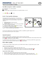 Предварительный просмотр 58 страницы Adax ET ECO SX.1 User Instructions