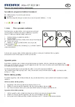 Предварительный просмотр 64 страницы Adax ET ECO SX.1 User Instructions