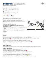 Предварительный просмотр 67 страницы Adax ET ECO SX.1 User Instructions