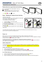 Adax ET ECO SX.2 User Instructions preview