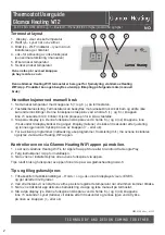 Предварительный просмотр 2 страницы Adax Glamox heating H40 H WT2 User Manual