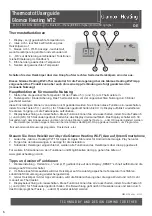 Предварительный просмотр 6 страницы Adax Glamox heating H40 H WT2 User Manual