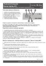 Предварительный просмотр 7 страницы Adax Glamox heating H40 H WT2 User Manual